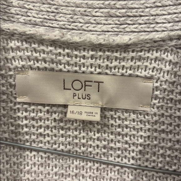 LOFT Plus Womens Long Sleeve Cardigan 16/18 - Picture 2 of 7